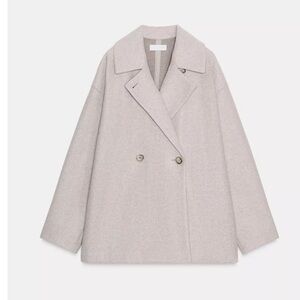 Zara Elegant Double-Breasted Coat